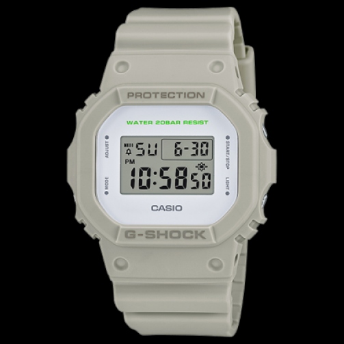 【美品】G-SHOCK DW-5600M ベージュ DW-5600M-8JF | CASIO