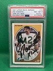 1991 Upper Deck Heros Joe Namath Auto PSA/DNA Certified Pop 1