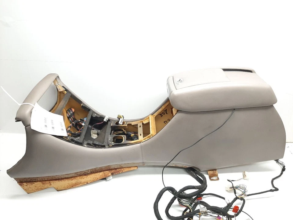 Bentley Arnage 2003 consola central cuero gris con reposabrazos  Foto 2 de 4