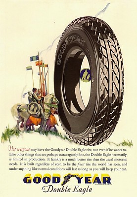 Poster Vintage Michelin - Publicité Gomme Automobile - Fabriqué En Italie