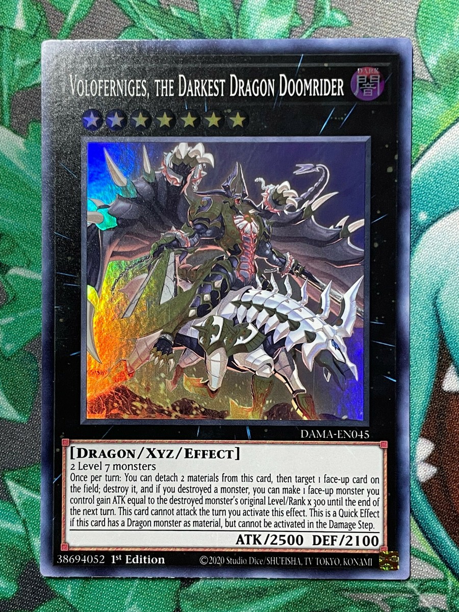 Yu-Gi-Oh! DAMA-EN045 Voloferniges, the Darkest Dragon Doomrider