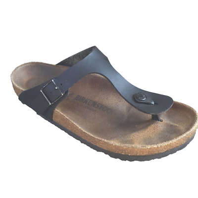 Birkenstock Gizeh Mocha Brown Birko-Flor Womens Size 39 US 8  display picture 3