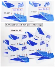 Dental Enamel Reduction Diamond Burs WR TF Interproximal Stripping Bur IPR 95%