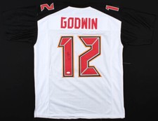 Chris Godwin Signed Tampa Bay Buccaneers Jersey (JSA COA) 2017 3rd Round Pick WR