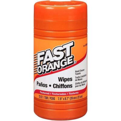 Permatex Fast Orange Heavy Duty Cleaner Wipes 75-pc #25051
