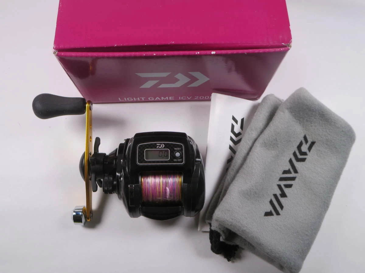 Daiwa Icv 200H-L Left Light Game Globe Ride used item Japan | eBay