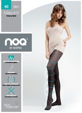 40 Den Tights,Gradual Compression,Anti-Fatigue, Semi-Matte, Reinforced Toe/Panty
