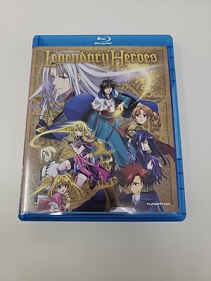The Legend Of The Legendary Heroes Complete Series BLURAY/DVD (OUT OF PRINT)