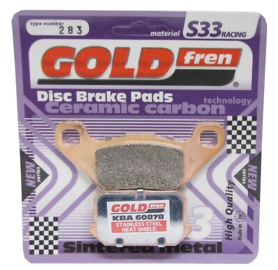 Goldfren S33 Brake Pads Rear For Pgo BR-200 Bug Rider 2007-2012