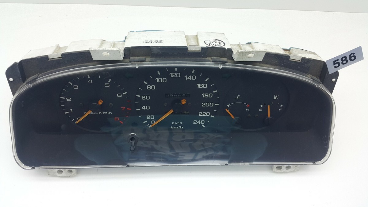 MAZDA 626 MX6 PETROL SPEEDOMETER INSTRUMENT CLUSTER PLH57 GA8E