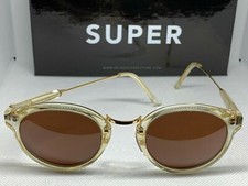Retrosuperfuture 895 Panama Crystal Frame Size 47mm Sunglasses NIB