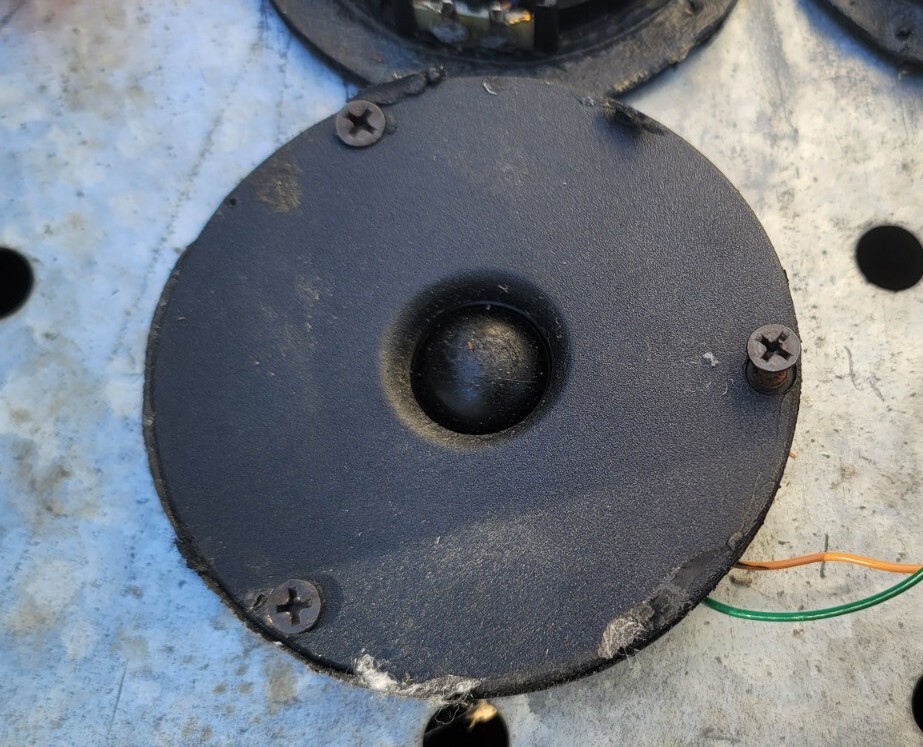 Vintage VIFA D19TD-07 Soft Dome Tweeter Speaker 3 3/4