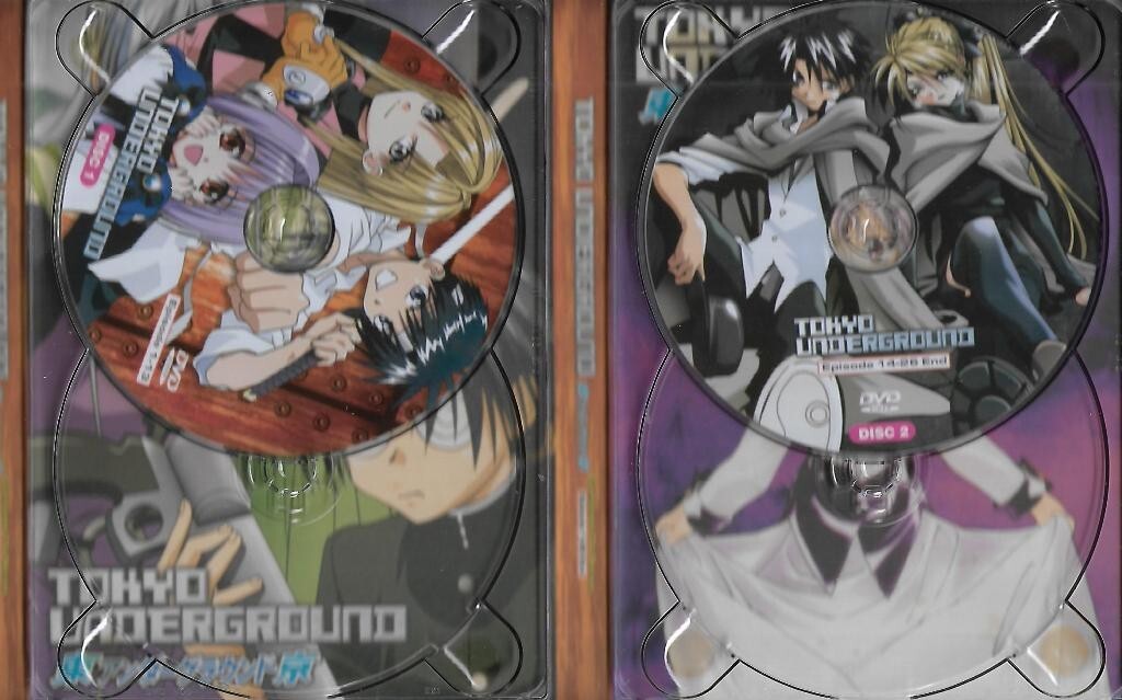 Tokyo Underground Complete TV Series Japanese Anime DVD English