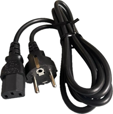 Kaltgeräte Anschlusskabel  Stromkabel Netz- ca. 1,5 m 10 A 250 V C13 auf Schuko