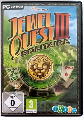 Jewel Quest III Solitaire (2009) PC, Cooles Kartenspiel, USK 0, gebraucht