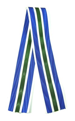 US Agency, Dept, Border Patrol Long Service Medal ribbon, 12 inches (1 ...