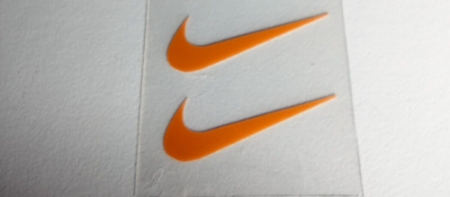 6" INCH Nike Swoosh Iron-On Transfers: Set  Customize with Ease and Style!" - Picture 1 of 2