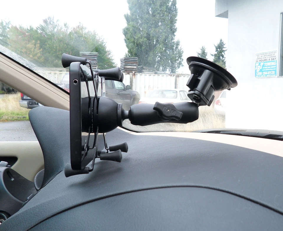 RAM X-Grip Suction Cup Mount for LG G Pad F 8.0,  Pad 8.3, Pad 8.4, LGV410, More - Image 4 of 4