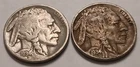 1934-P 1934-D Buffalo Nickels 5¢ - Circulated