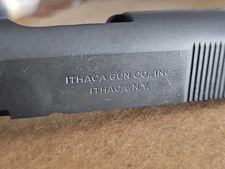ITHICA 1911A1 WW2 USGI "P" Stamped Slide 45 ACP Parkerized MINT 1911