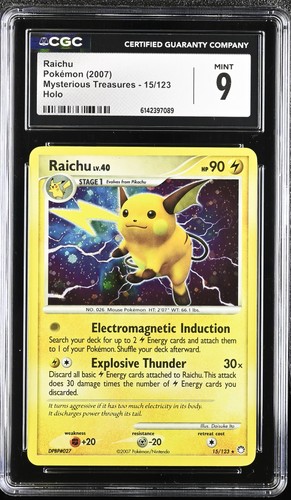 Raichu graded CGC 9 for sale on eBay
