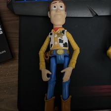 Disney Pixar 2017 Toy Story Talking Sheriff Woody Works 9" Posable Figure