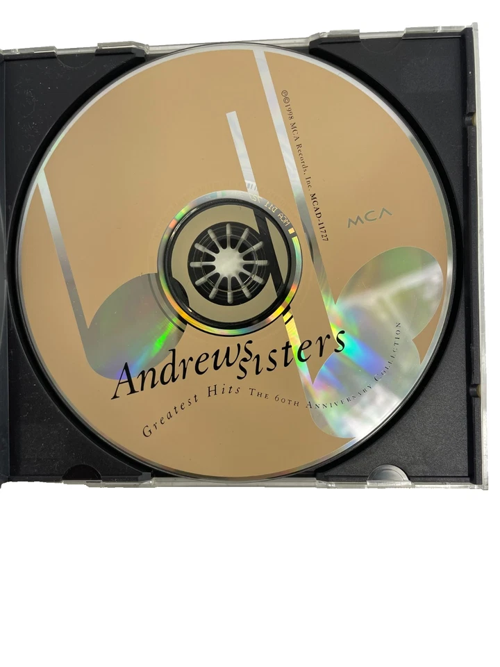 Andrews Sisters Greatest Hits The 60th Anniversary Collection Near You CD#6 - Imagem 3 de 4