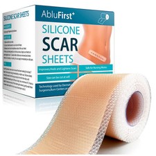 Silicone Scar Tape 1.6"  120"Roll-3M , Medical Silicone Scar Sheets, Strips,...