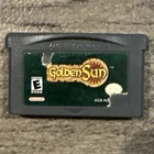 Golden Sun Nintendo Game Boy Advance 2001 Authentic