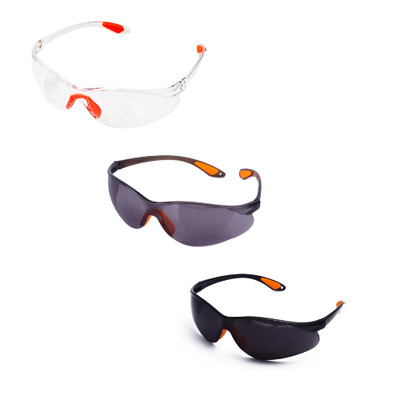 3 x Schutzbrille MIX Gläser, Antibeschlag Augenschutz, Nasengriff für Arbeit DIY
