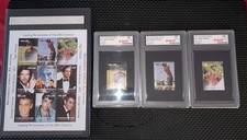 RZADKIE 1997 Turkmenistan znaczki z drewna tygrysa #1-#2-#3 i PEŁNY arkusz tych samych znaczków