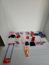 Mix Lot of Vintage Barbie and other doll clothes