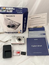 Sony Cyber-shot DSC-W100 Digital Camera Battery, charger memory card Works