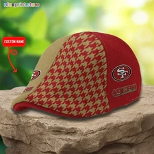 San Francisco Team 49ers Ivy Cap 49ers Newsboy Cap NFL Golf Cap NFL Flat Cap