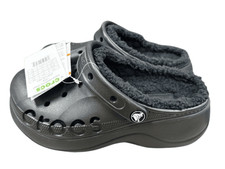 Crocs Baya Platform Lined Clog Sandals