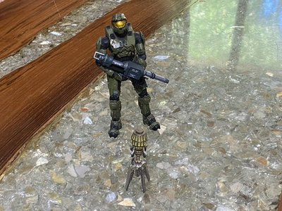 #ad #ad McFarlane Toys Figure: Halo 3 Rocket Equipment Edition:Spartan 117 Master Chief $58.00