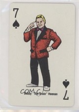 1988 WWF Super Stars Playing Cards Bobby Heenan Bobby The Brain Heenan #7S 01dc