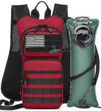 Insulated Hydration Pack Hiking Water Backpack Running Vest with 3L TPU Bladd...