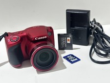 Boxed Red Digital Camera Canon PowerShot SX400 IS 16.0MP - tested 