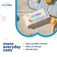 WaterWipes Chemical-Free Baby Wipes 240ct 99.9 Water Gentle Cleaning
