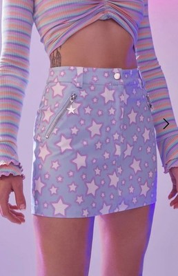 DollsKill Dancing in Starlight Mini Skirt, NWT