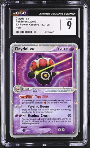 Claydol ex graded CGC 9 for sale on eBay