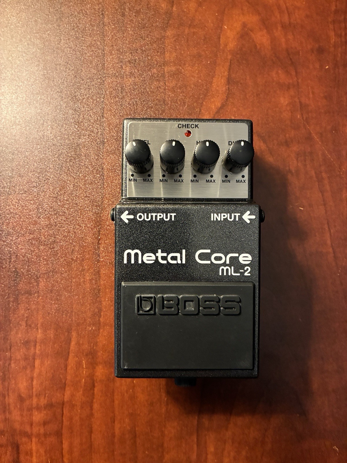 Boss ML-2 Metal Core Distortion Guitar Pedal Effects