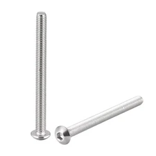 M4x50mm Machine Screws Hex Socket Round Head Screw Fasteners Bolts 10pcs