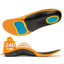 Orthotic Inserts for Women Men, Comfort Work Boot Insoles for Standing All Da...