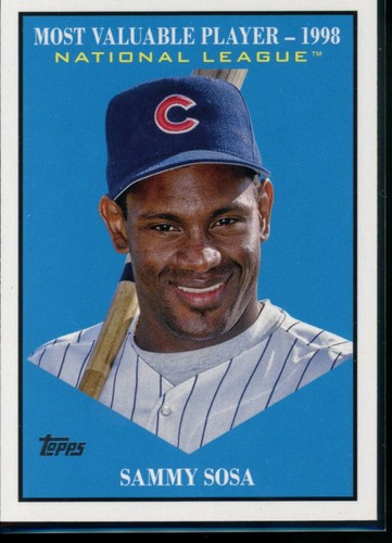 Sammy Sosa #MV-25 2025 Topps Update Most Valuable card