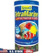Premium Marine Fish Food High Protein Flakes ProCare Formula Clear Water Diet US