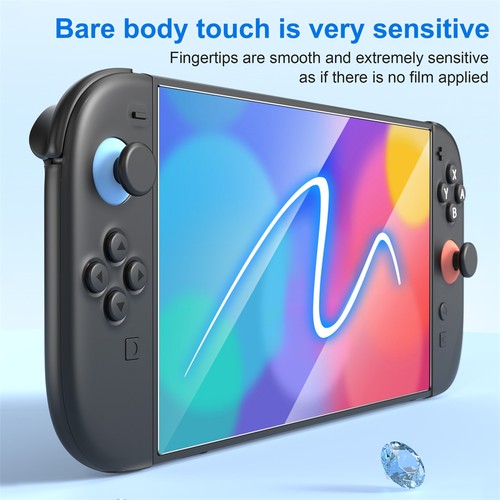 Gaming Console HD Tempered Glass Screen Protector Tempered Film For Switch 2 - Afbeelding 9 van 10