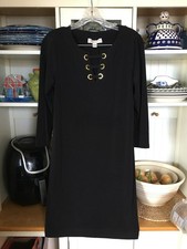 Michael Kors Black Dress Jersey Knit Size Medium