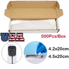 Dental Digital X-ray Sensor Barrier Sleeves Disposable Plastic Cover Sheath